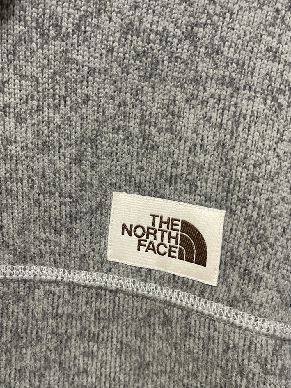 The North Face Leo Gordon Lyon’s Fleece Gray Quarter Zip Men’s Sz Large